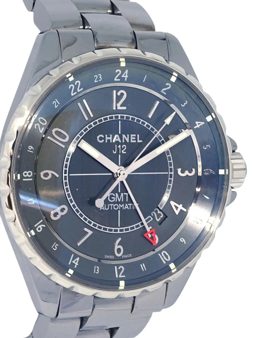 CHANEL Pre-Owned 2013 Ceramic J12 GMT 41mm | Image 2