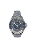 CHANEL Pre-Owned 2013 Ceramic J12 GMT 41mm - Blue