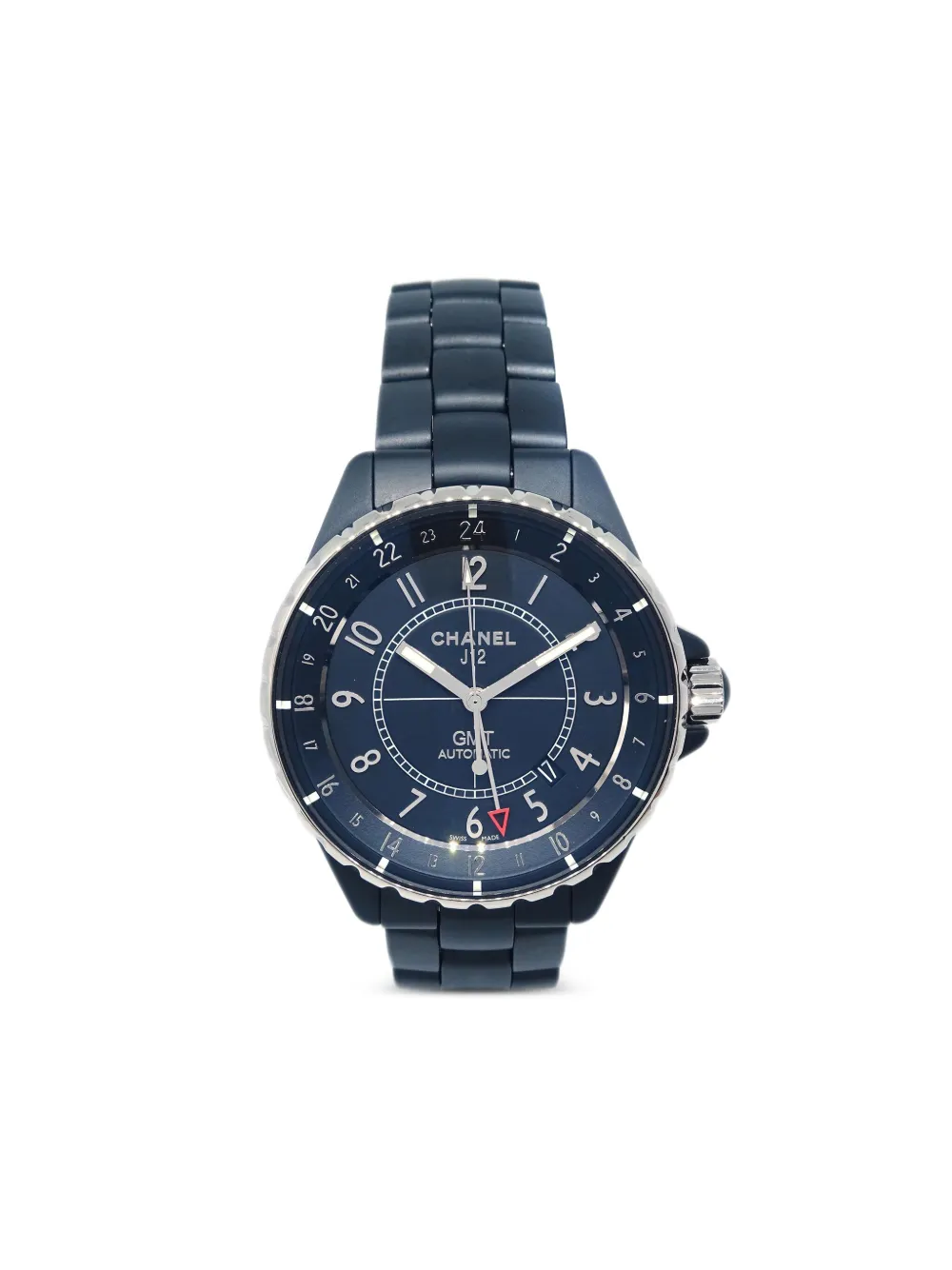 CHANEL Pre-Owned 2000s J12 41mm | Blue | Image 1