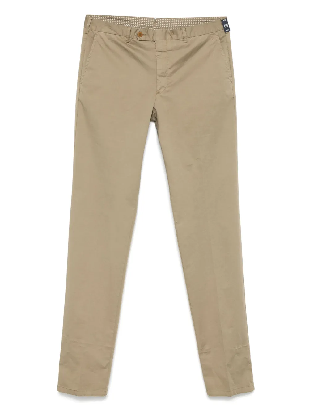 stretch-cotton chino trousers