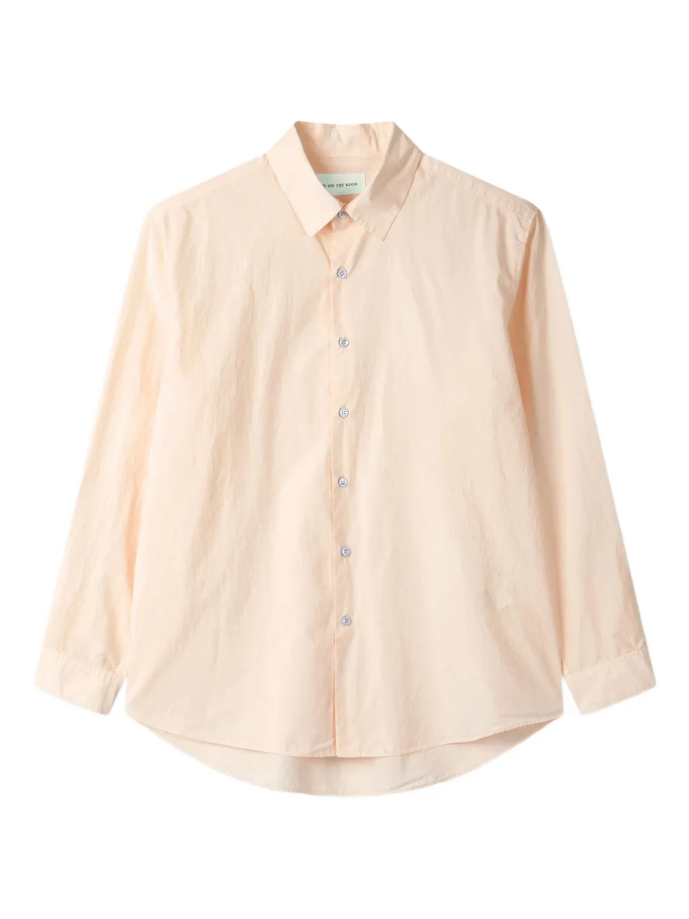 Man On The Boon. button-up long-sleeve shirt | rosado | Image 1