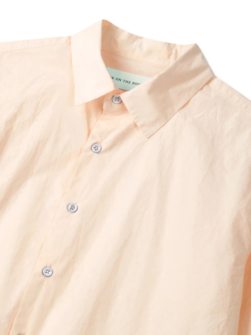 Man On The Boon. Button-up overhemd met lange mouwen Roze