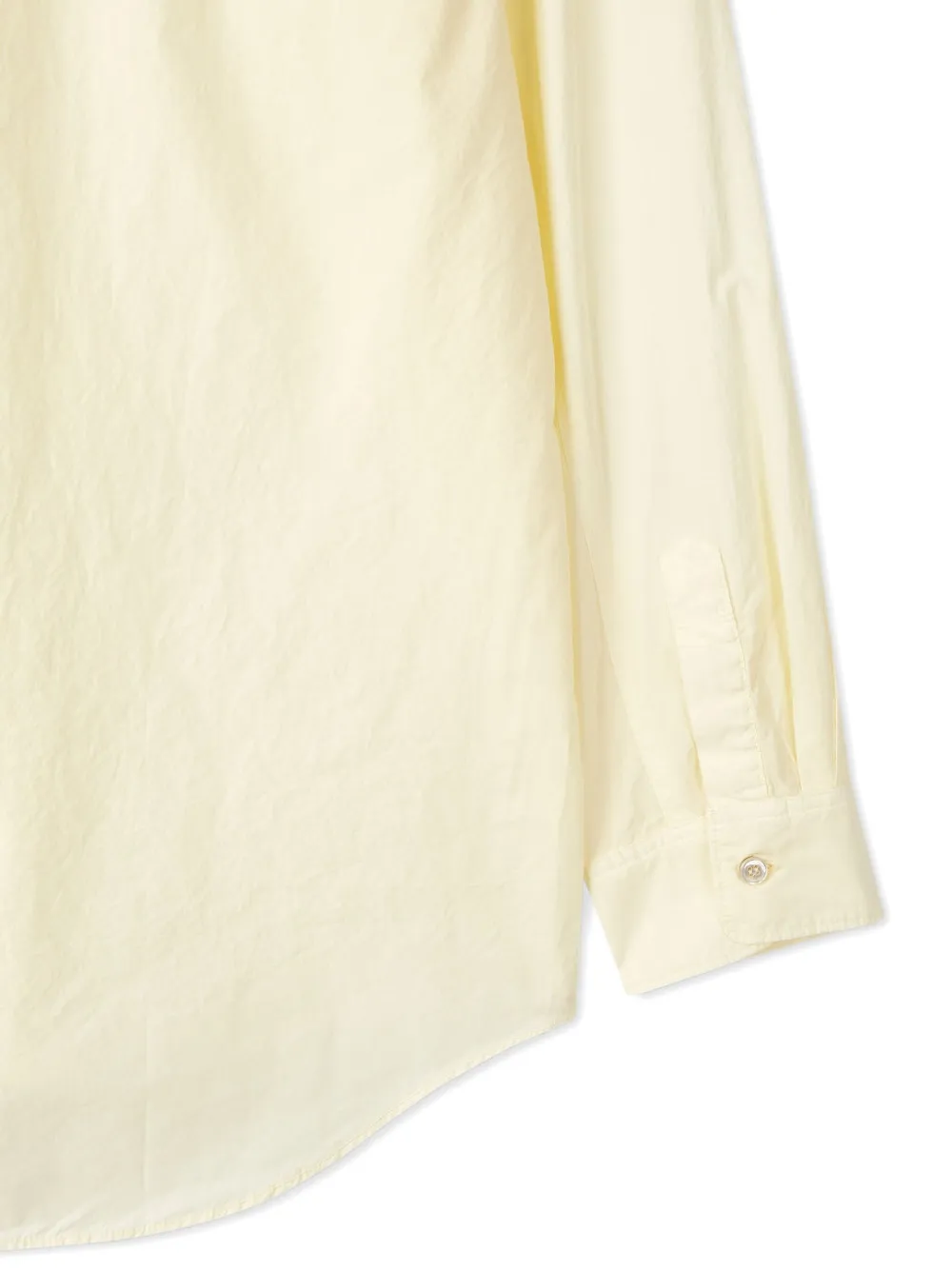 Man On The Boon. Button-up overhemd Geel