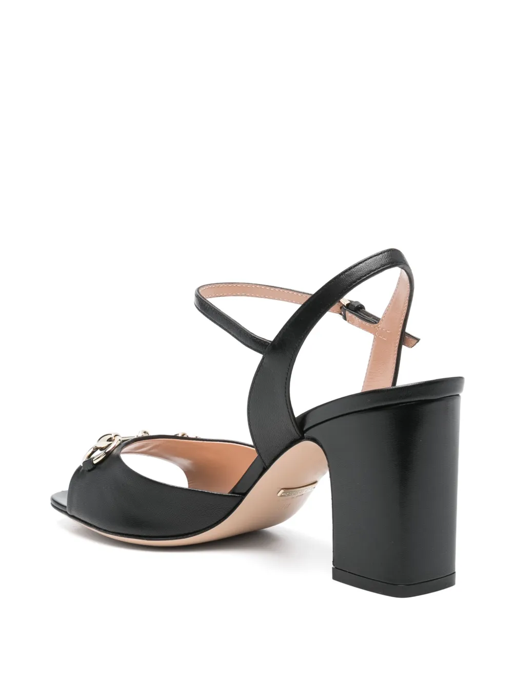 Gucci 75mm Horsebit sandals Black