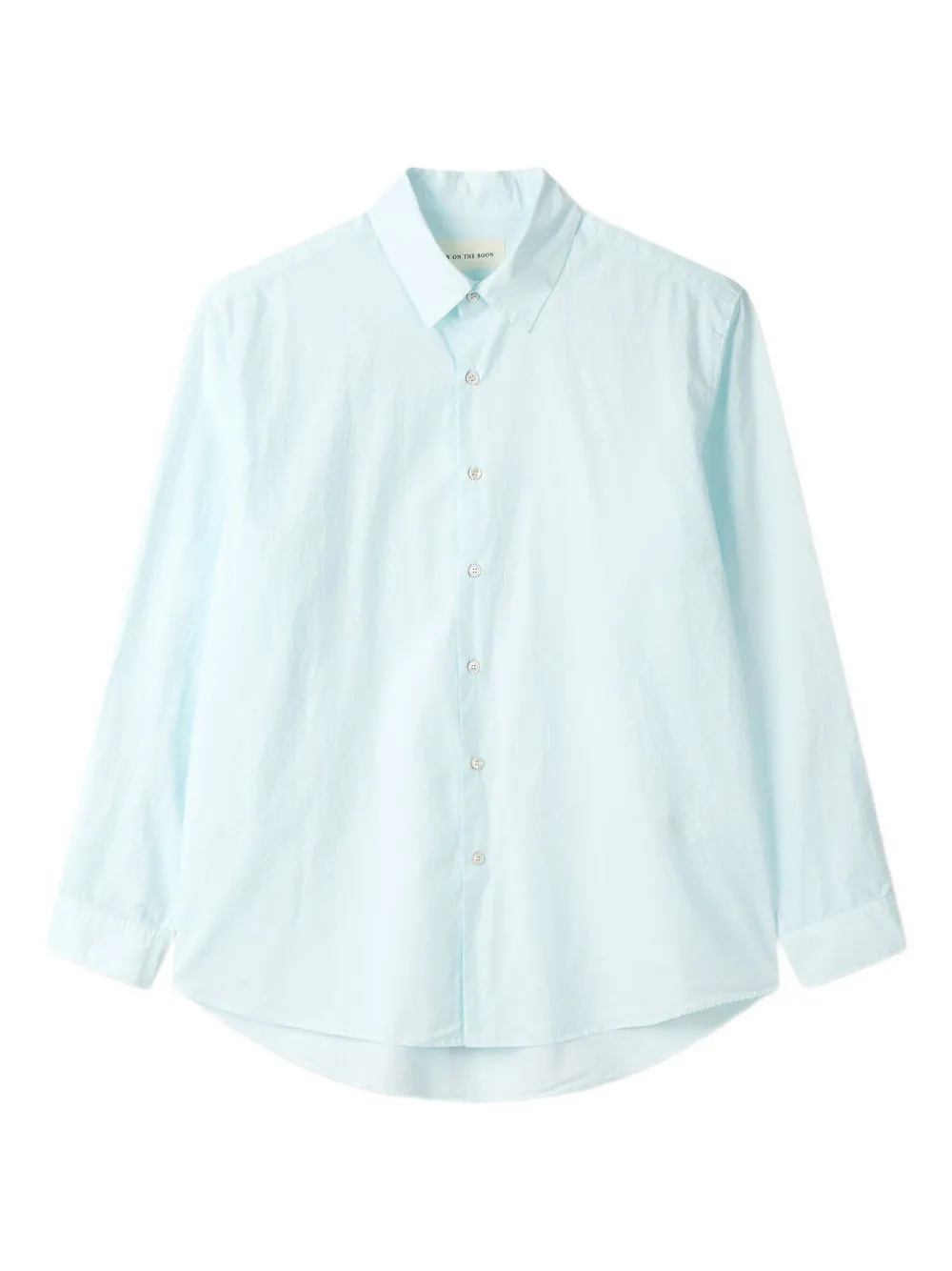 Man On The Boon. button-up long-sleeve shirt | azul | Image 1
