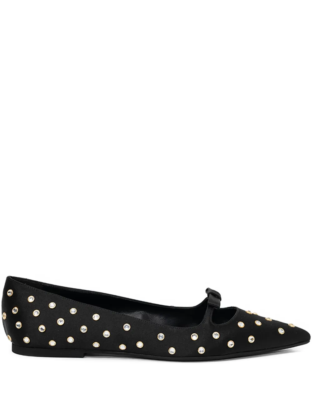 Nº21 studded ballet flats | Black | Image 1
