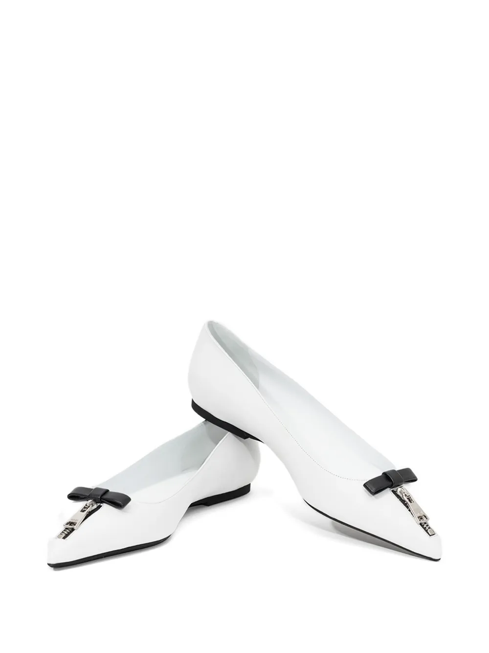 Nº21 Schoenen met puntige neus - Wit
