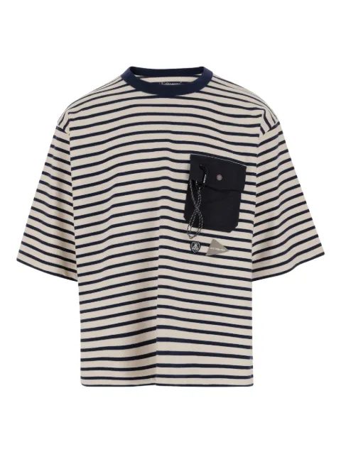 and Wander x Orcival striped T-shirt