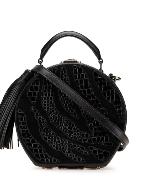 Saint Laurent Pre-Owned petit sac à bandoulière en cuir Mica Hatbox (2018)