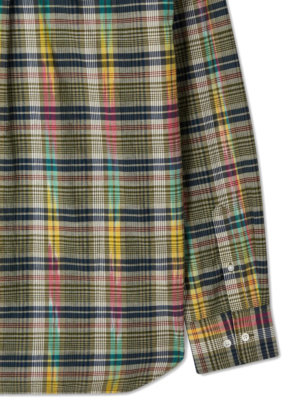 Man On The Boon. Button-up overhemd Groen