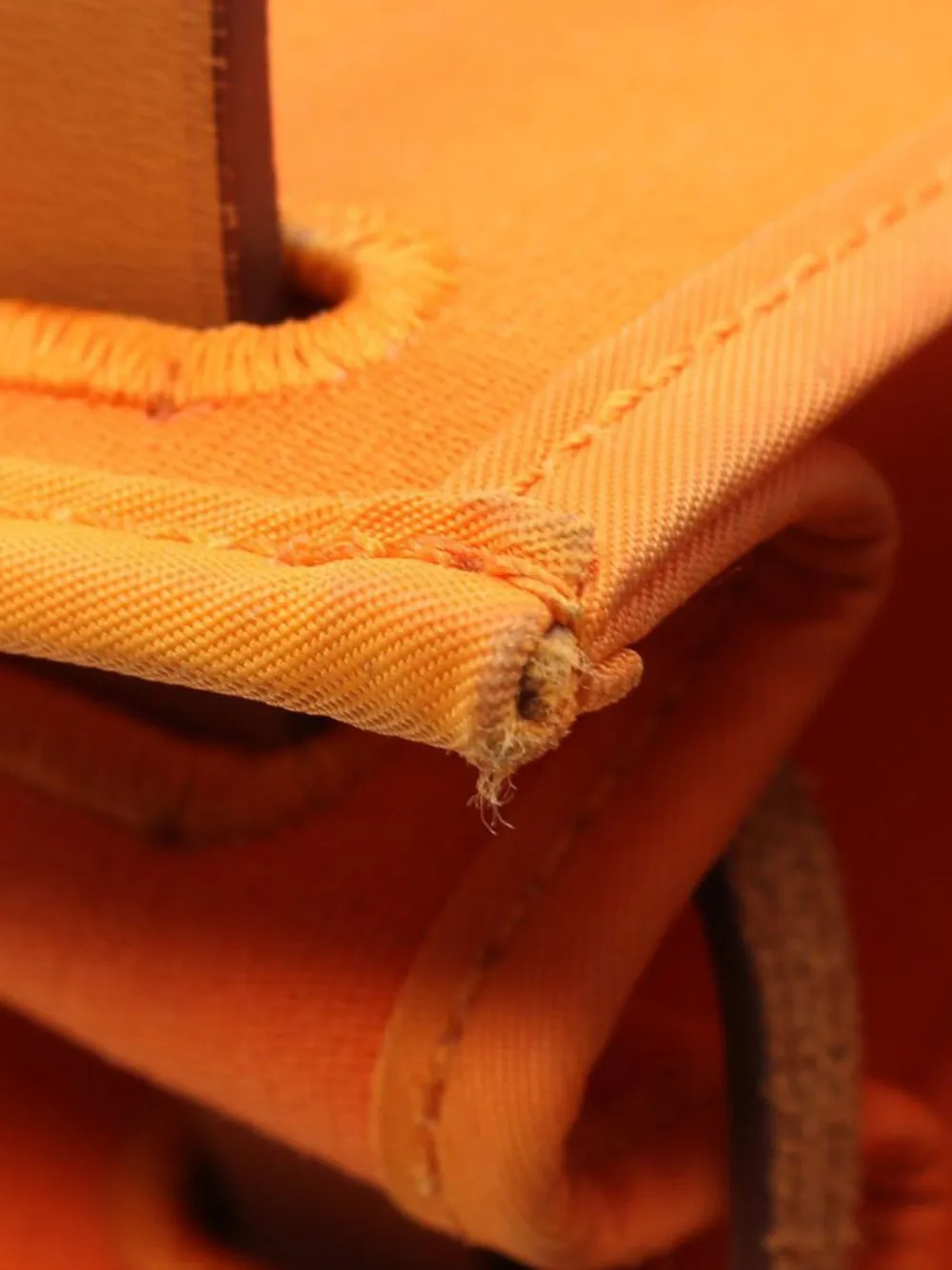 Pre-owned Hermes 2009 Toile Herbag Zip 31 Satchel