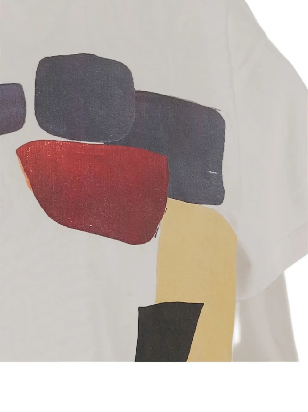 KHAITE Katoenen T-shirt Wit
