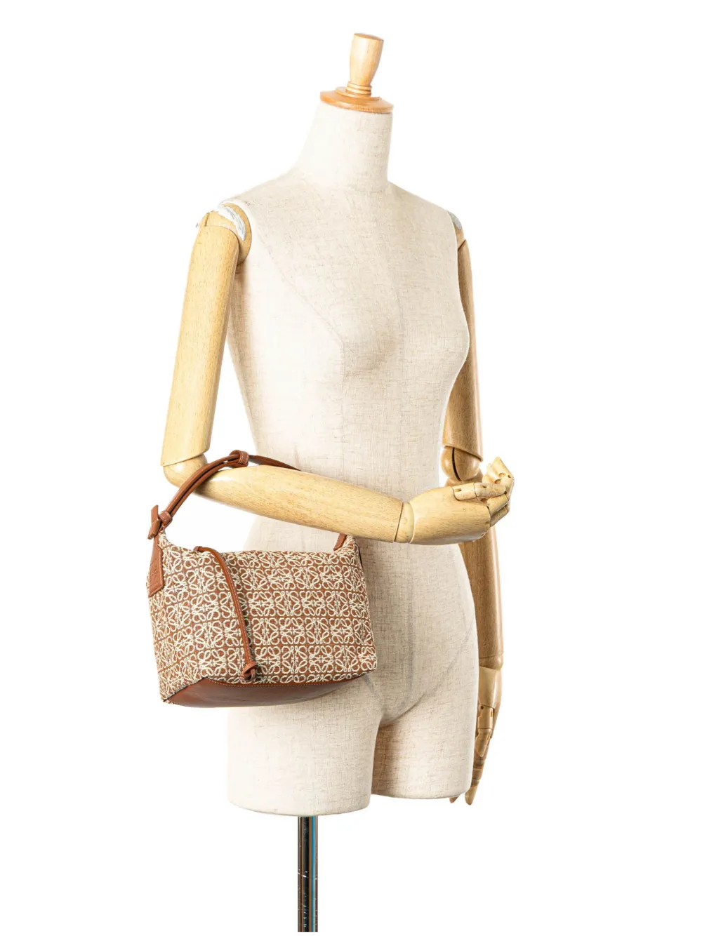 Loewe Pre-Owned 2022 Small Anagram Canvas Cubi Bag handbag | Pre-Owned | Image 2