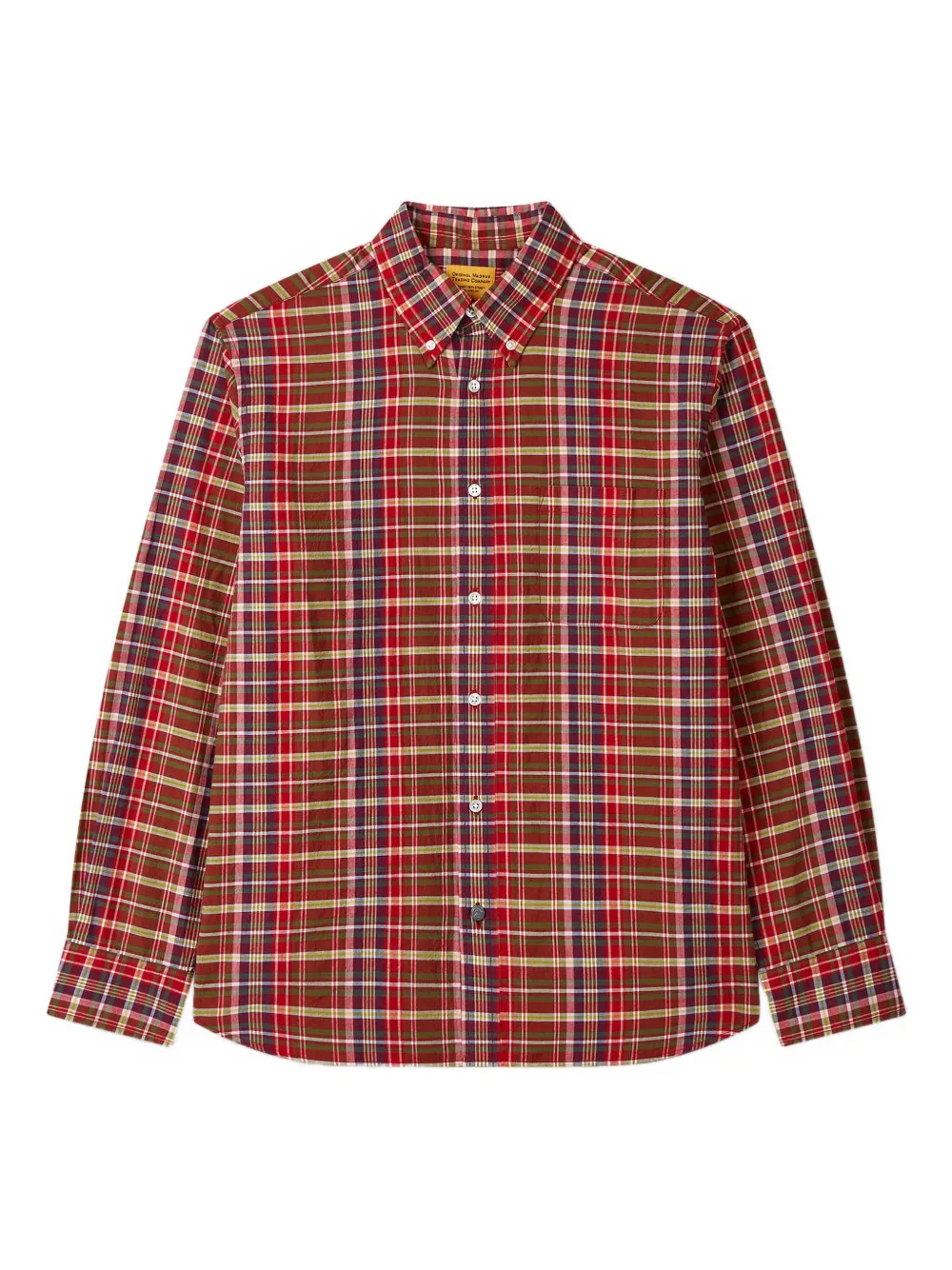 Man On The Boon. check-patterned shirt | rojo | Image 1