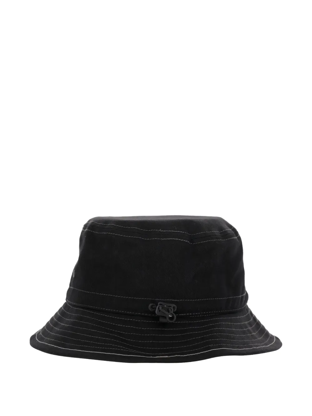 And Wander logo-embroidered bucket hat - Zwart