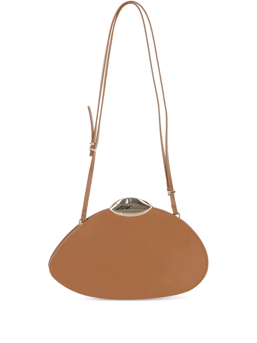 Benedetta Bruzziches Belle De Jour clutch bag | Brown | Image 1