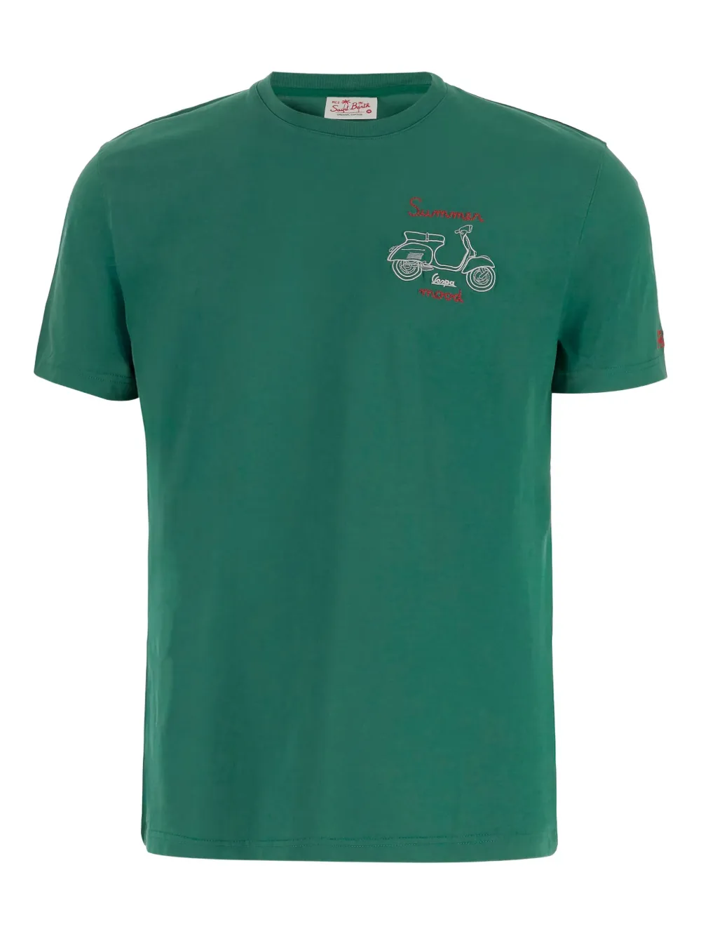 MC2 Saint Barth x Vespa katoenen T-shirt Groen