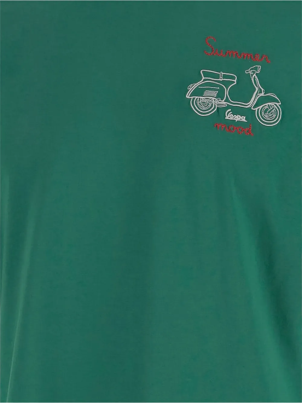 MC2 Saint Barth x Vespa katoenen T-shirt Groen