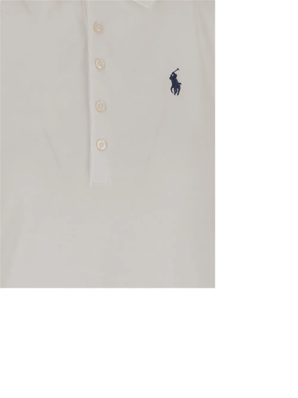Polo Ralph Lauren Stretch Cotton Long Dress With Logo