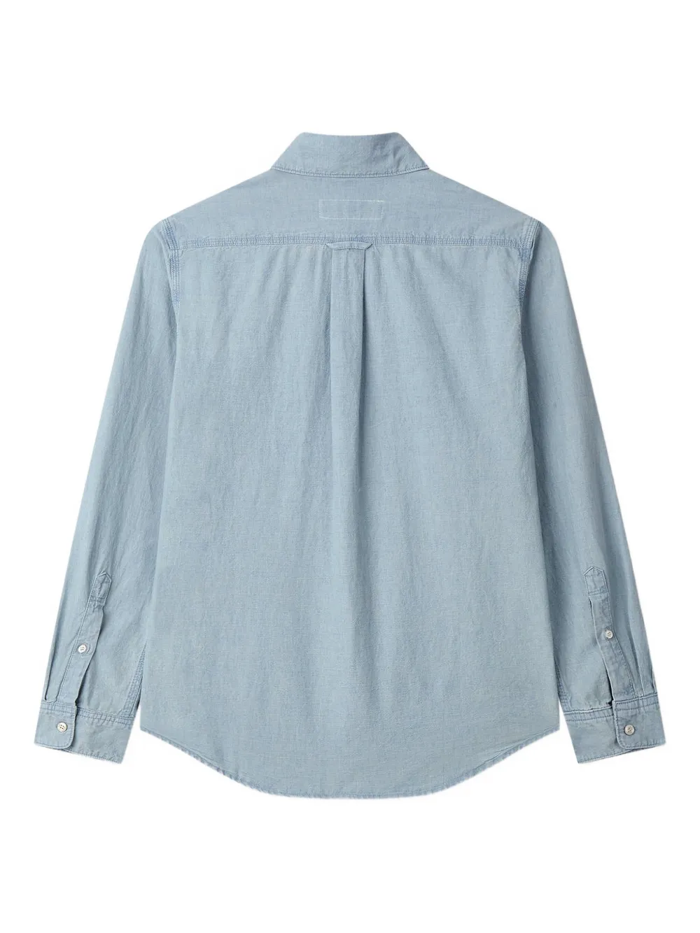 Man On The Boon. chambray button-up shirt | Image 2