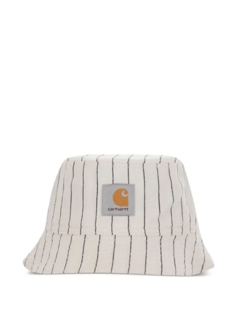 Carhartt WIP striped cotton bucket hat