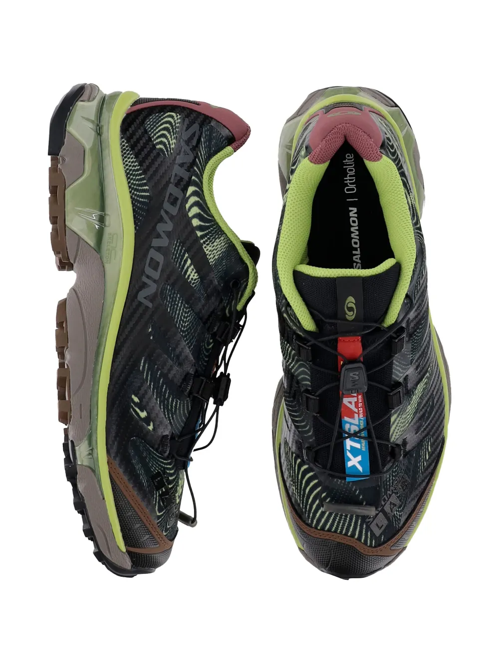 Salomon XT-4 OG Rave at Dawn sneakers Zwart