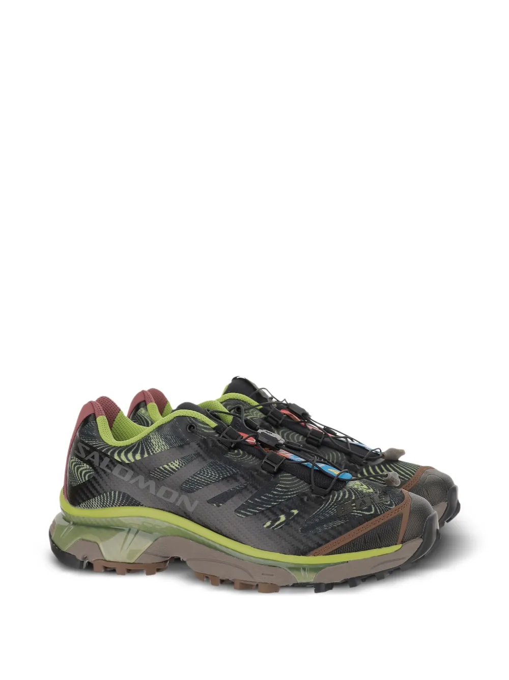 Salomon XT-4 OG Rave at Dawn sneakers Zwart