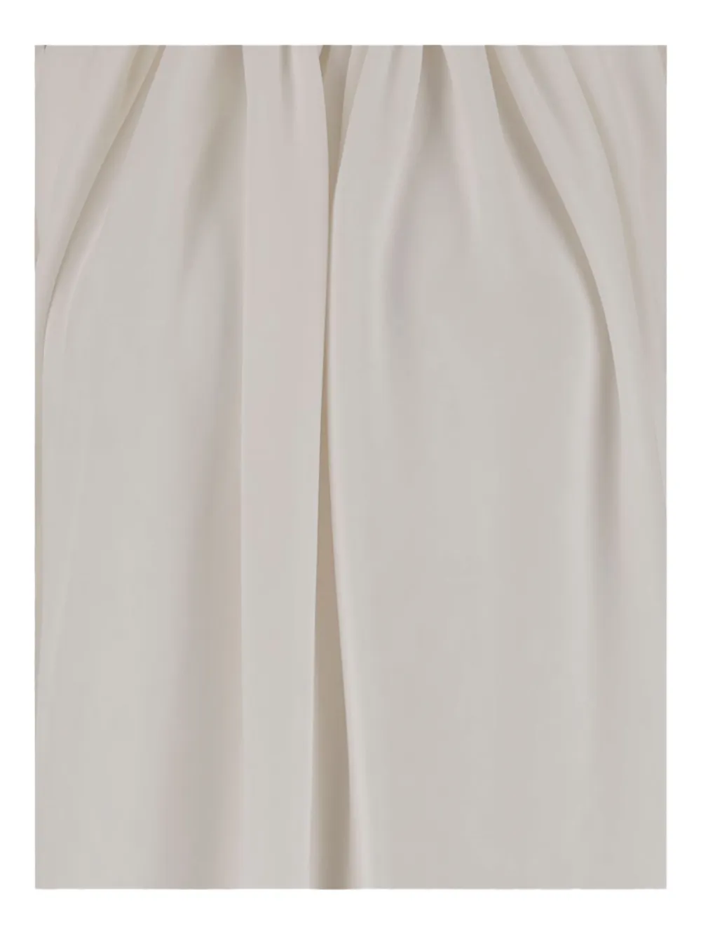 Sportmax Midi-jurk met halternek Wit