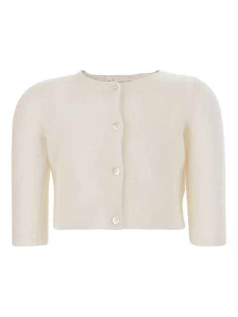 Bonpoint Cardigan de cashmere com abotoamento
