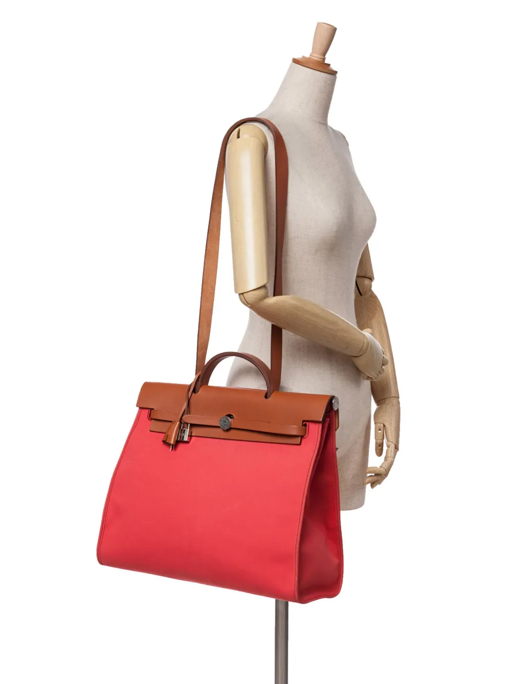 Hermès Pre-Owned 2011 Toile Herbag Zip 39 satchel | Pre-Owned | Image 2
