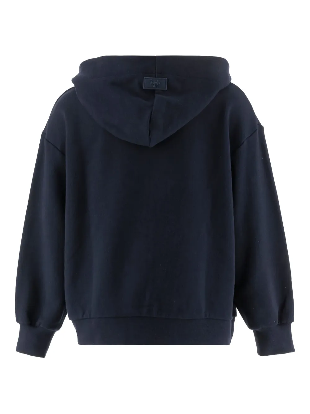 Il Gufo Hoodie met rits Blauw