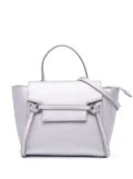 Céline Pre-Owned 2018 Nano Laminated Calfskin Belt Bag satchel - Silver