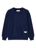Man On The Boon. crew-neck sweatshirt - Blue