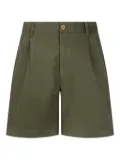 Man On The Boon. tailored shorts - Green