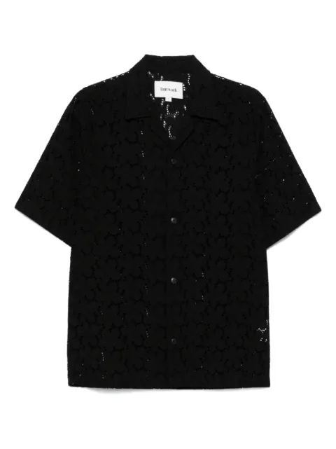 TONYWACK perforated-design shirt