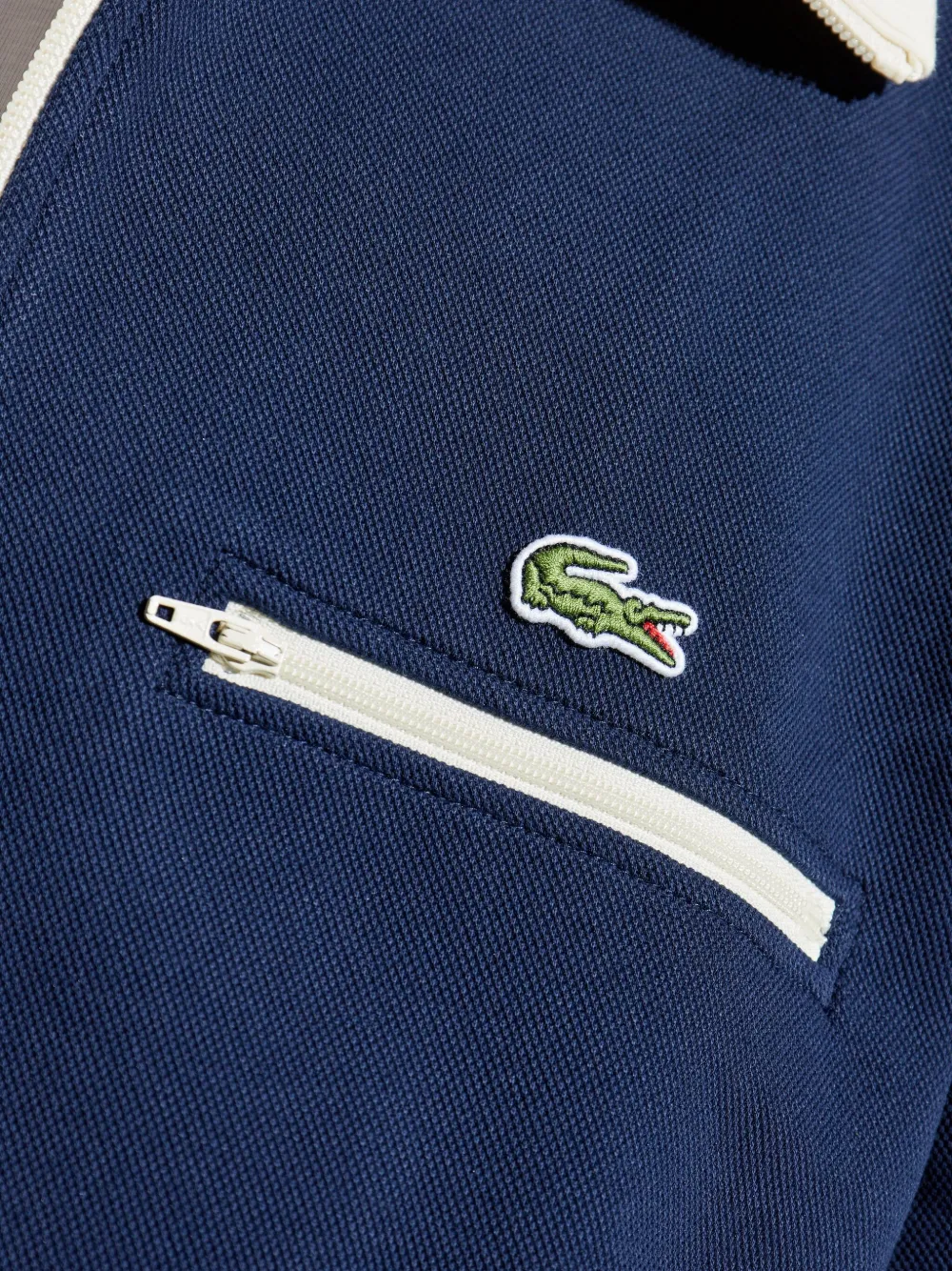 Lacoste Katoenen sweater Blauw