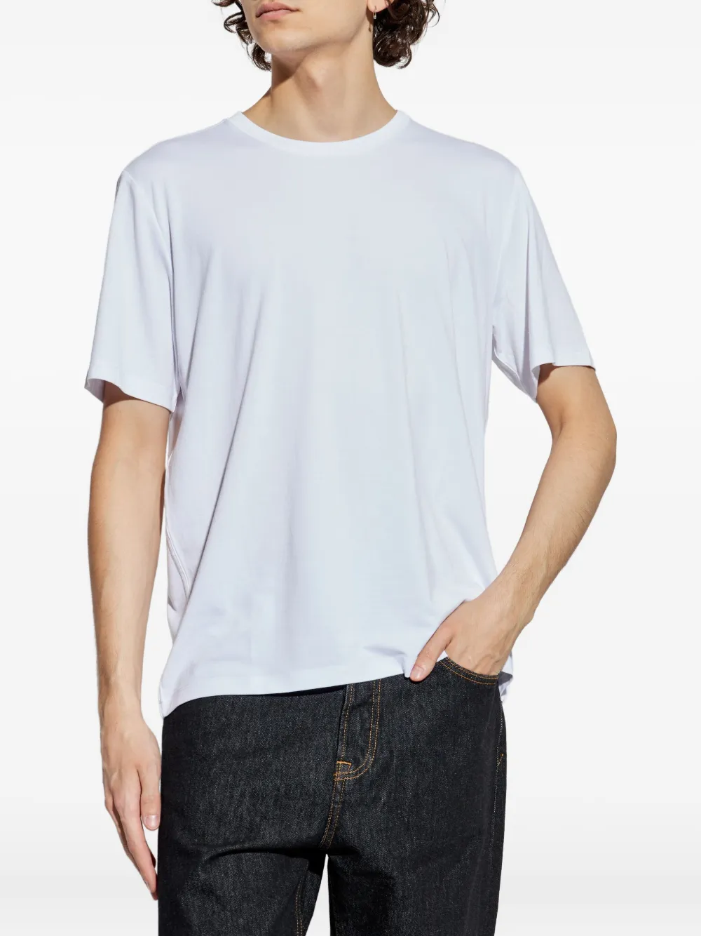 rag & bone Jersey T-shirt Wit