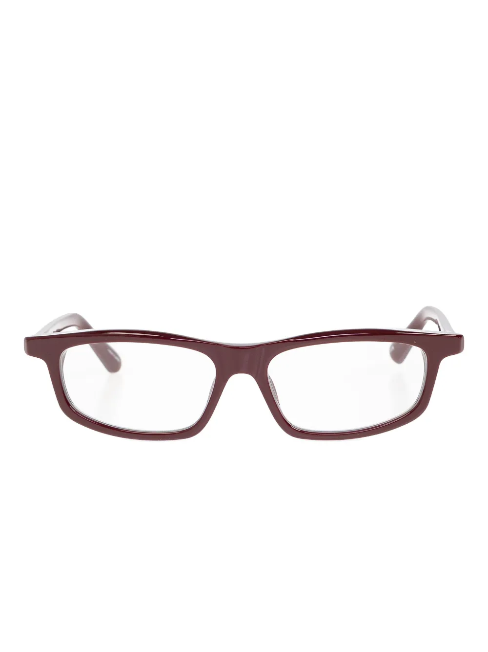 Jacquemus logo-print glasses - レッド Jacquemus logo-print glasses - レッド