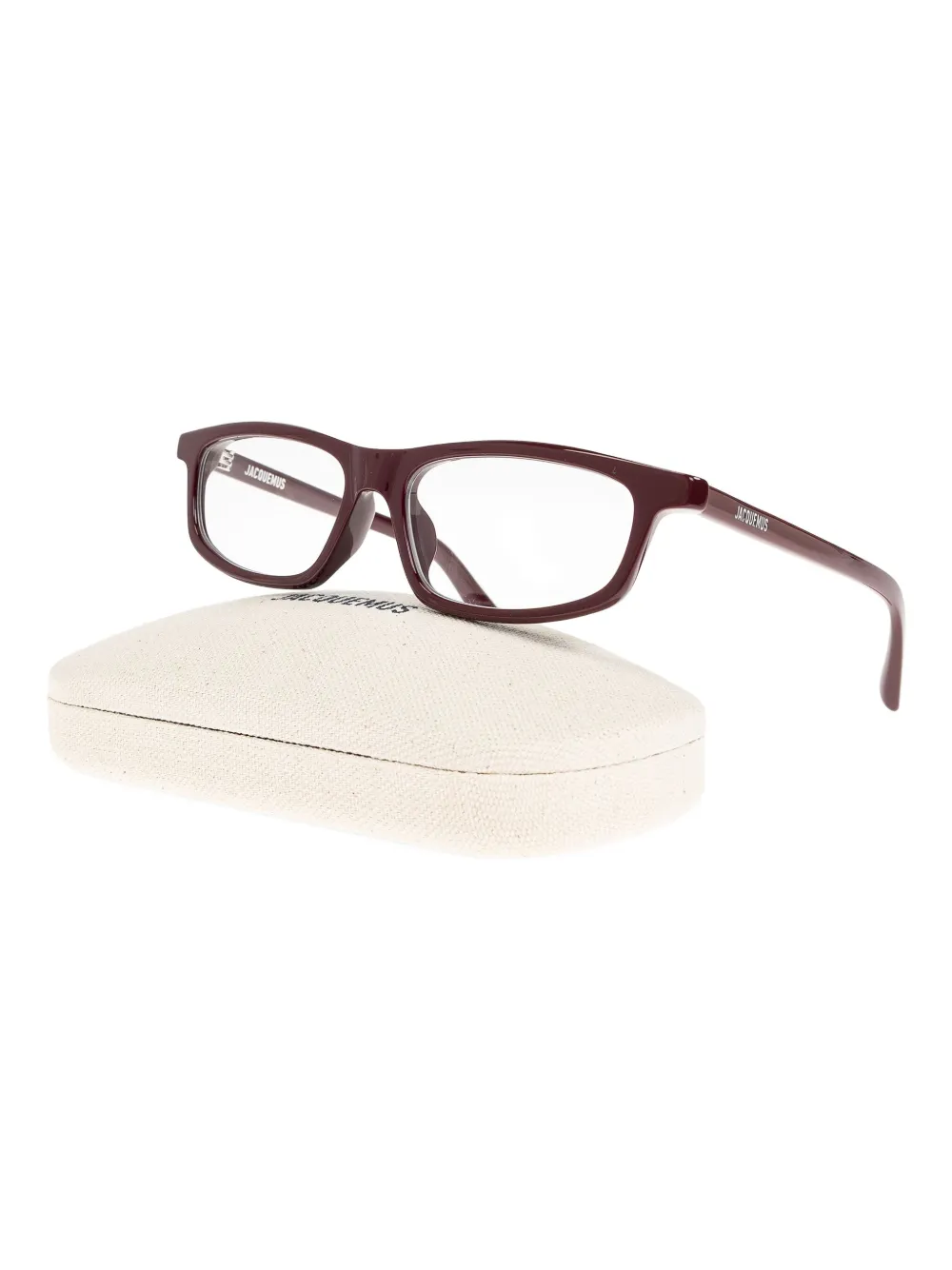 Jacquemus lunettes de vue à logo imprimé | Homme | Image 2