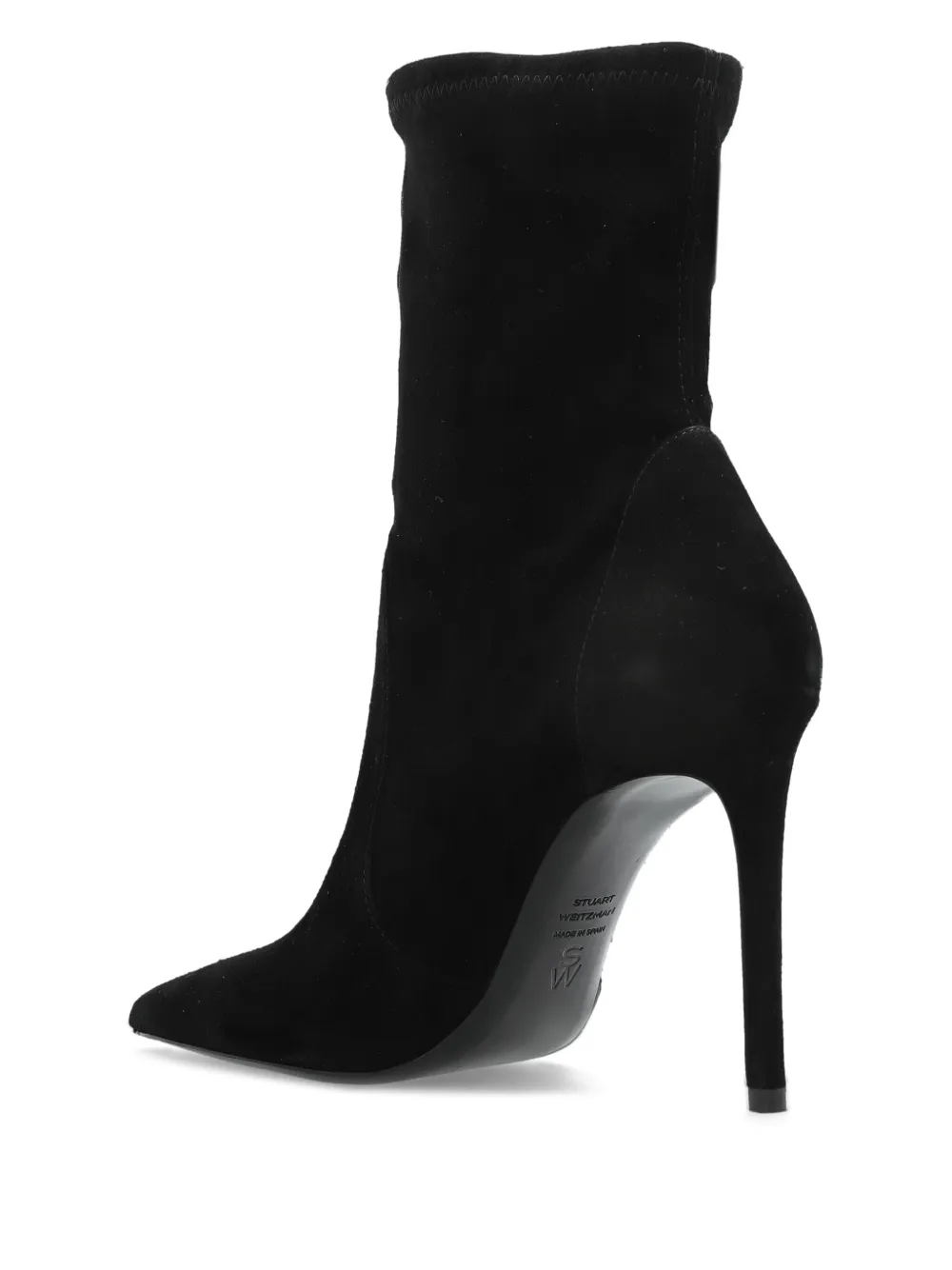Stuart Weitzman 100mm Stuart chelsea boots Black