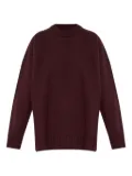Jil Sander crew-neck sweater - Red