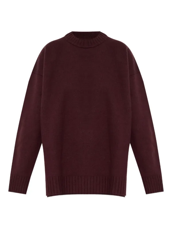 Jil Sander クルーネック セーター | レッド | FARFETCH JP