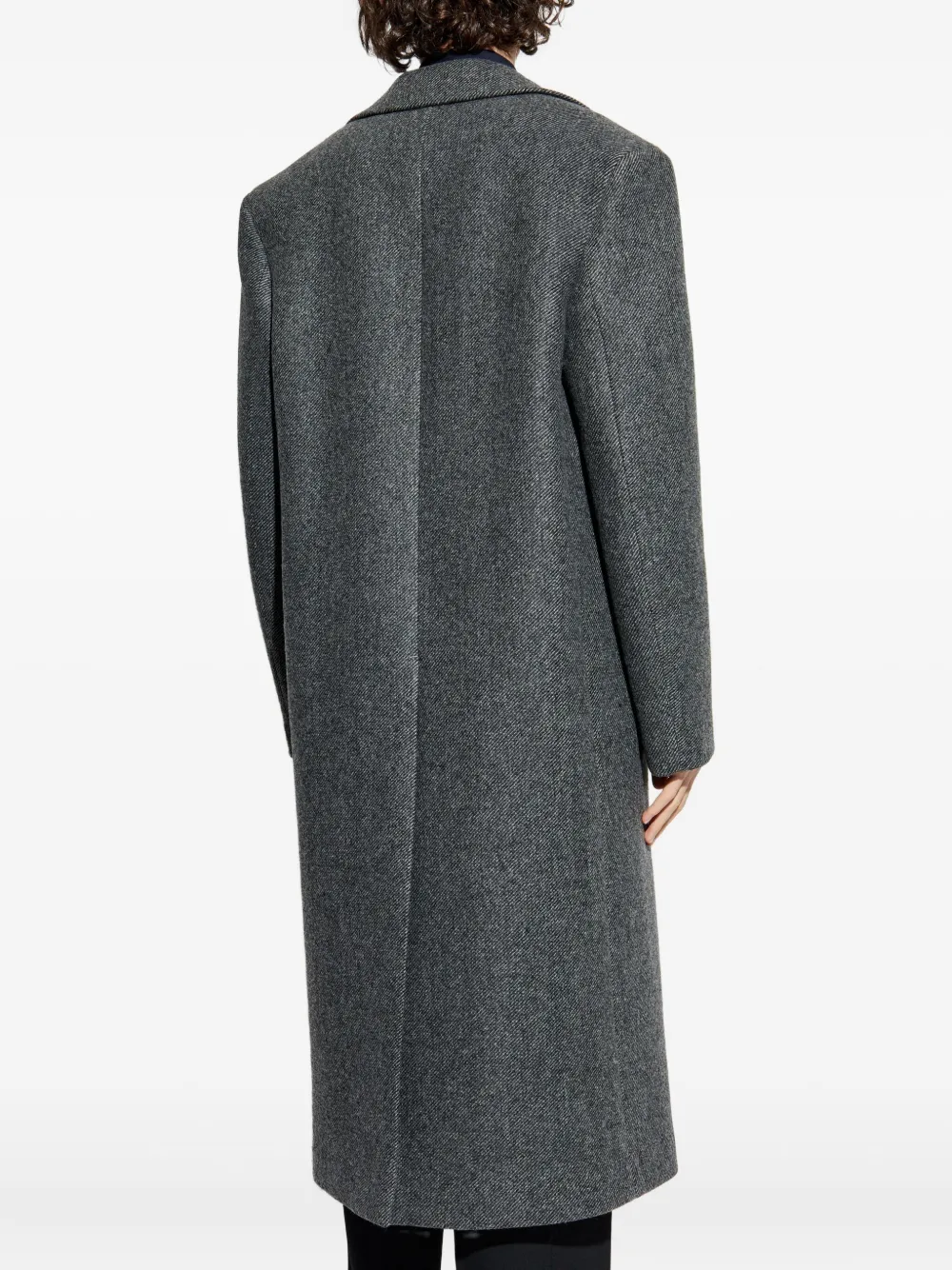 Jil Sander Wollen jas Grijs