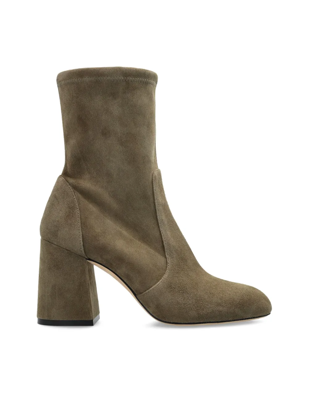 Stuart Weitzman 85mm Flareblock boots Brown