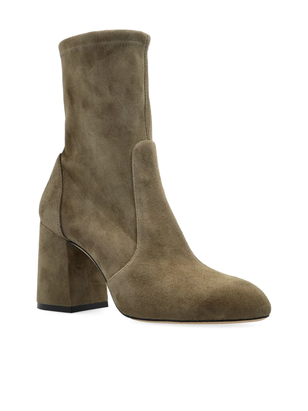 Stuart Weitzman 85mm Flareblock boots Brown