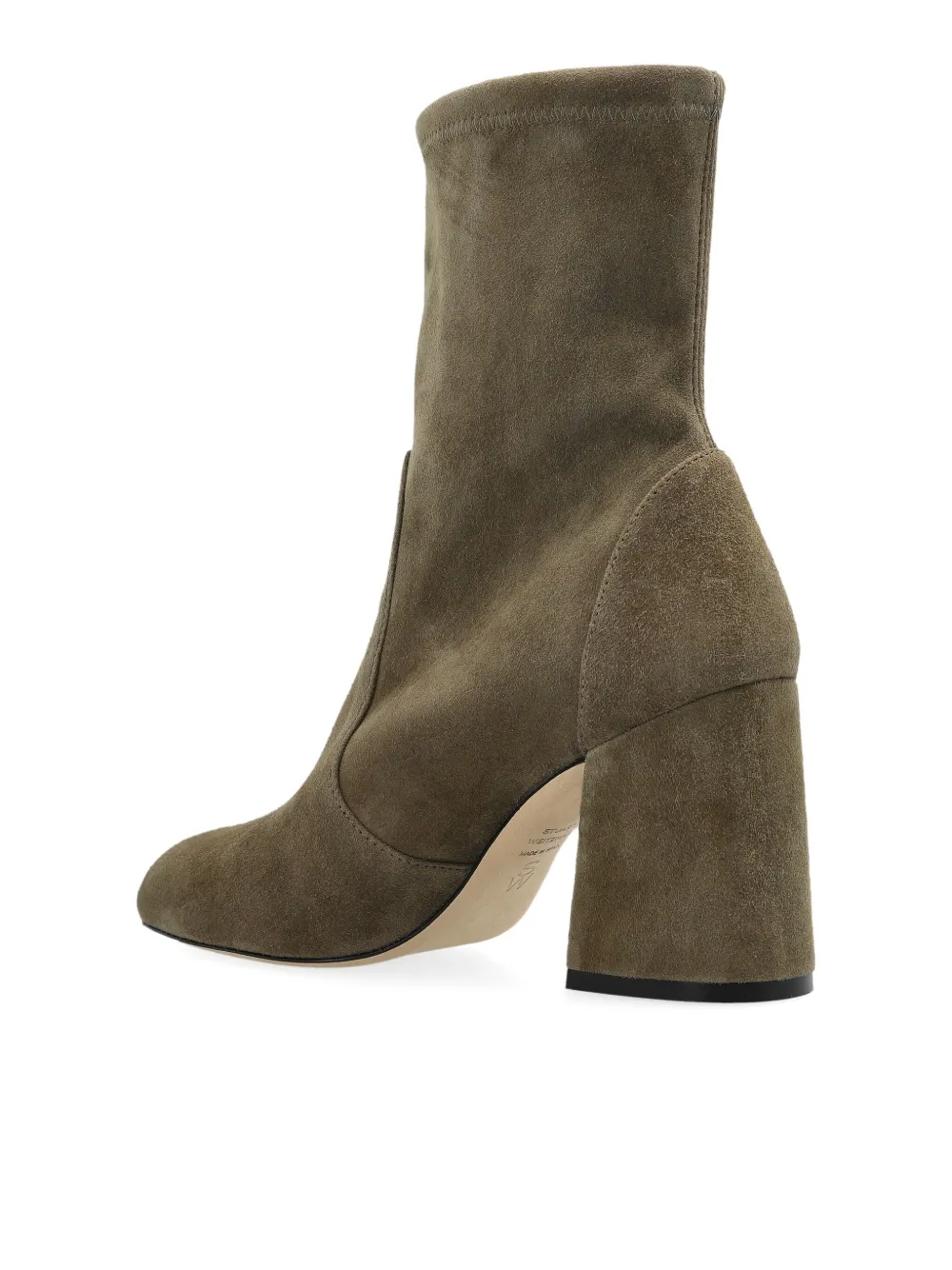 Stuart Weitzman 85mm Flareblock boots Brown