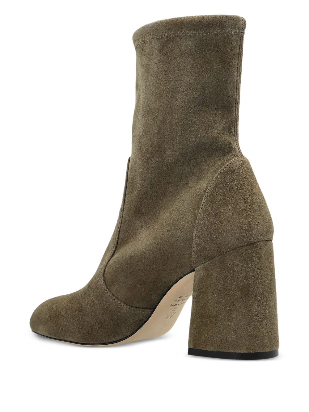 Stuart Weitzman 85mm Flareblock boots Brown