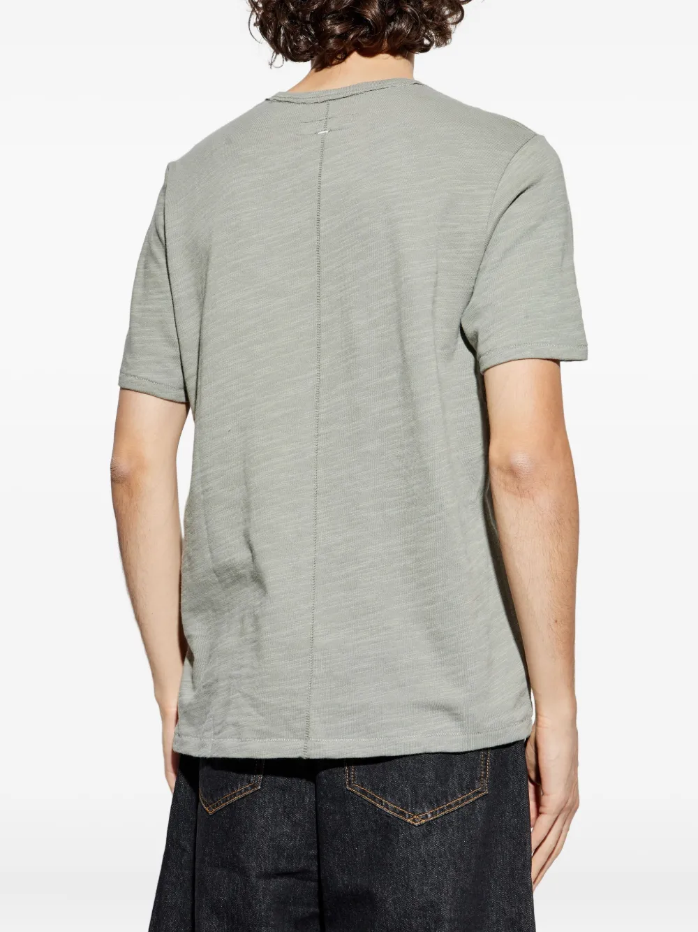 rag & bone Katoenen T-shirt Grijs