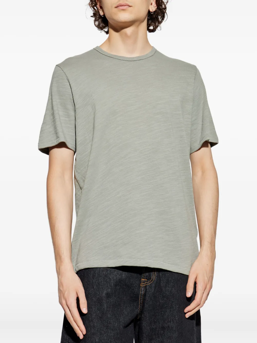 rag & bone Katoenen T-shirt Grijs