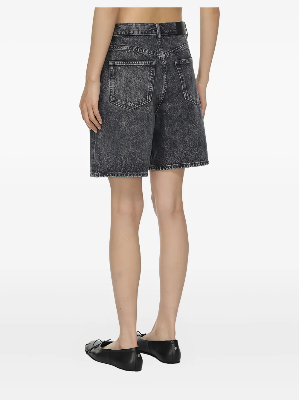 SAMSOE Sashelly denim shorts Grijs